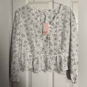 NWT Candies dressy blouse